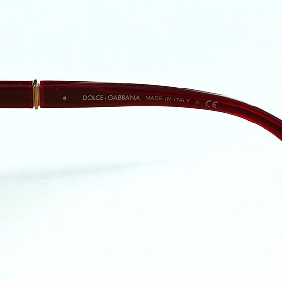 Dolce & Gabbana Deep Red Sunglasses